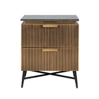 Bedside Table Ironville 2-Drawers