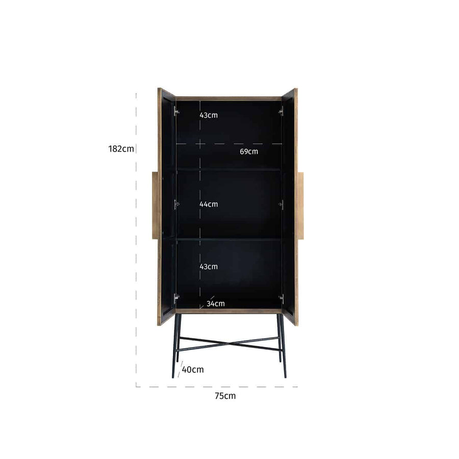 Ironville Bar Cabinet