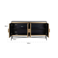 Ironville Sideboard 4-doors