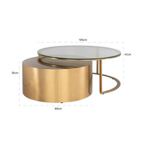 Coffee Table Orlan Set of 2