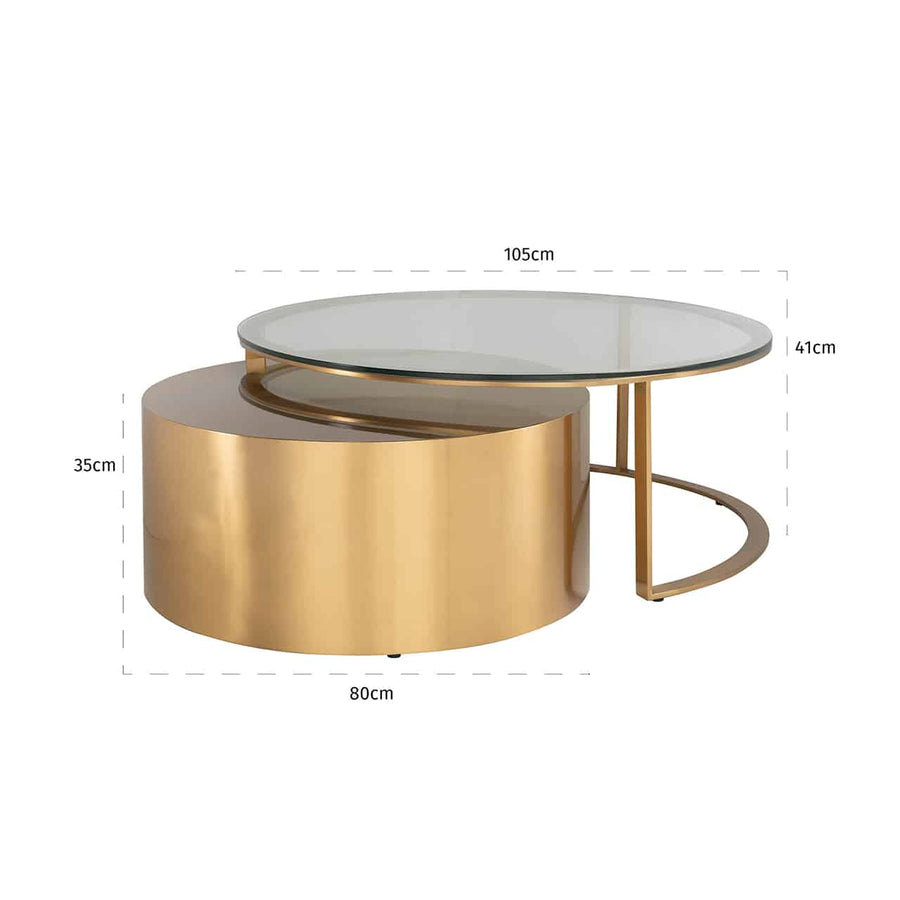 Coffee Table Orlan Set of 2